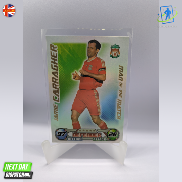 Jamie Carragher Man Of The Match Match Attax 2008/09