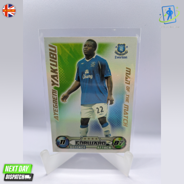 Ayegbeni Yakubu Man Of The Match Match Attax 2008/09