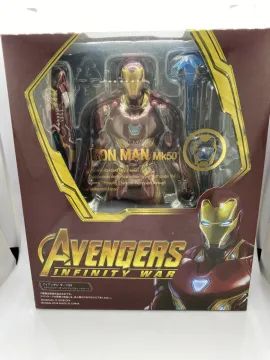 MK50 Style Iron Man-Inspired Action Figure - Unofficial 3rd Party Collectible