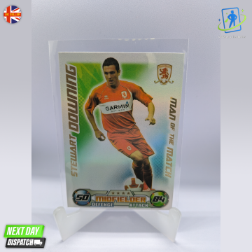 Stewart Downing Man Of The Match Match Attax 2008/09