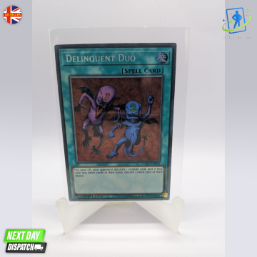Delinquent Duo YuGiOh • Secret Rare • LCKC-EN101